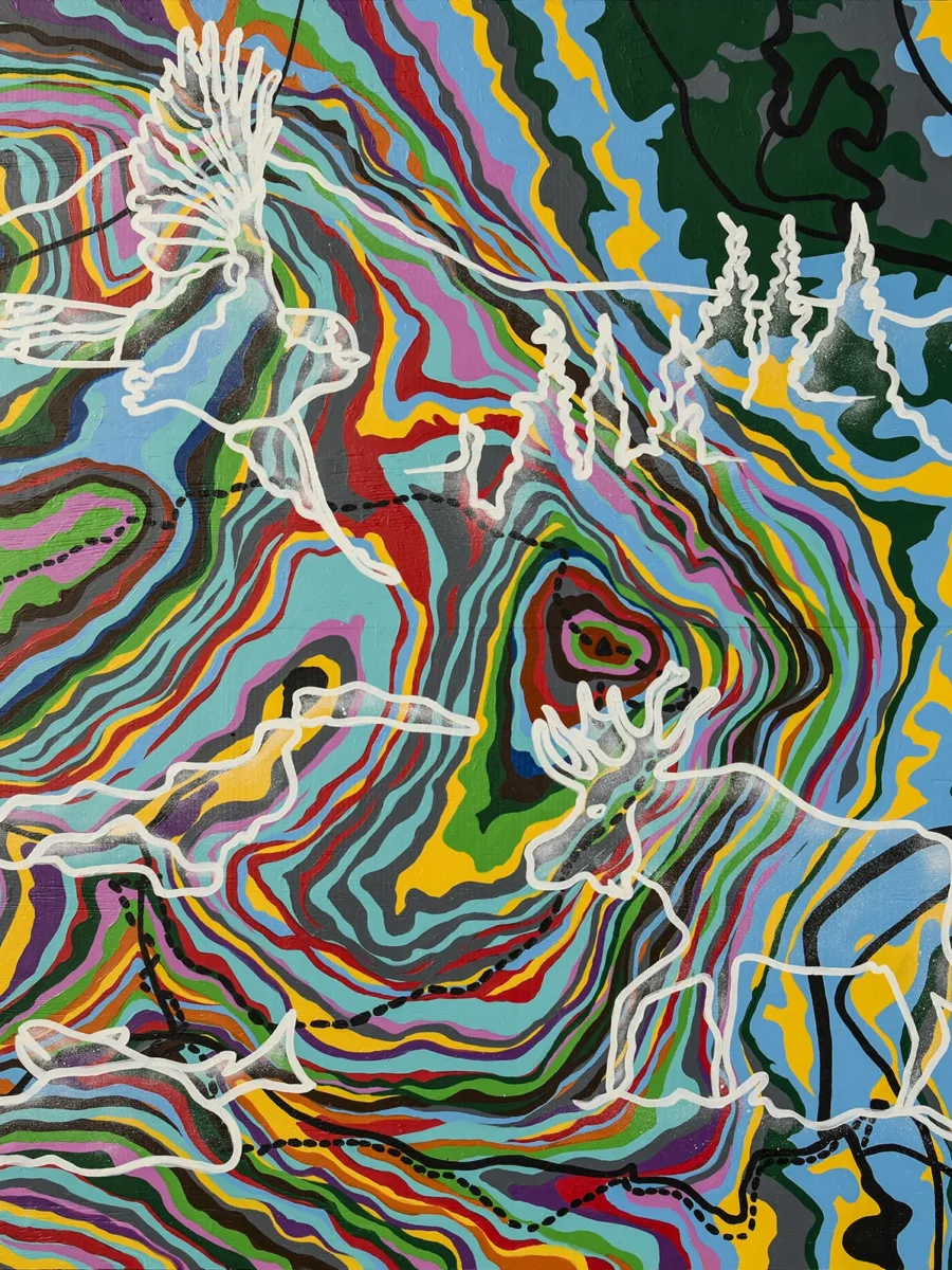Topographie - Mont Nicol-Albert - Oeuvre